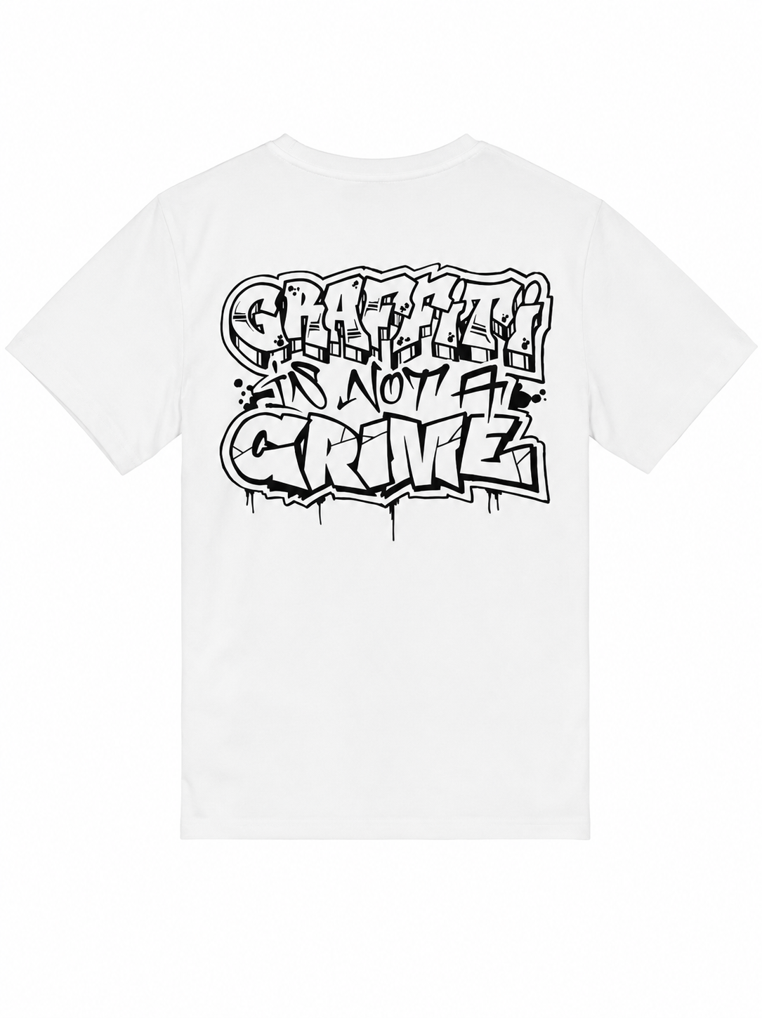 ⚪️Graffiti Is Not A Crime - T-Shirt